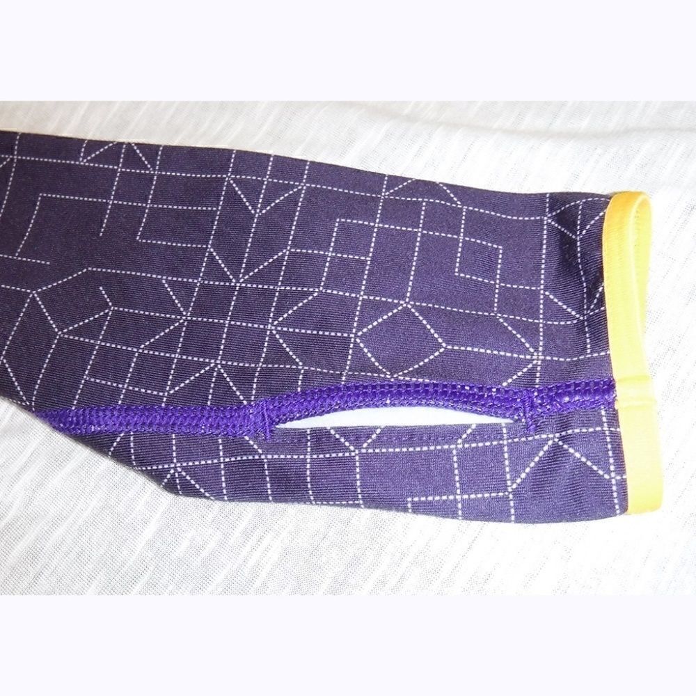 Nike Pro purple fitted thin zip jacket - Picture 4 of 4
